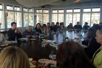 <p>Samtliga deltagare bjöds på lunch på Rastaholms Värdshus.</p>
